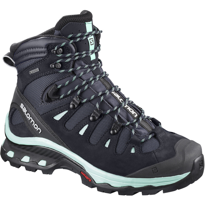 SALOMON QUEST 4D 3 GTX® W Philippines - Women's Hiking Boots - Black | 984326-WPH